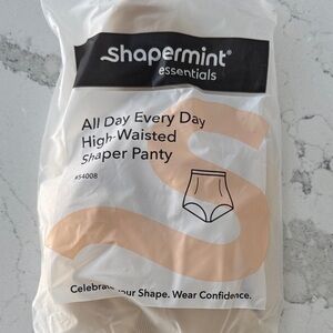 Shapermint Essentials High-Waisted Shaper Panty - Tan